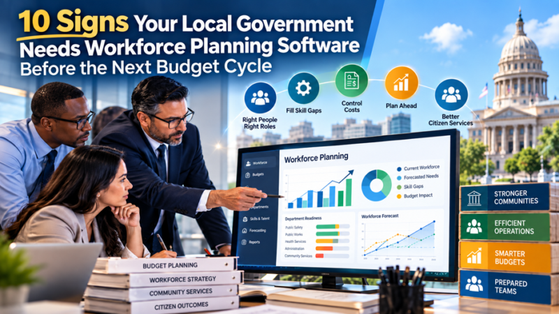 10 Signs Your Local Government Needs Workforce Planning Software Before the Next Budget Cycle