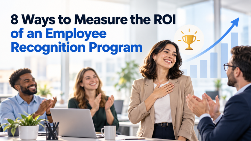 8 Ways to Measure the ROI of an Employee Recognition Program