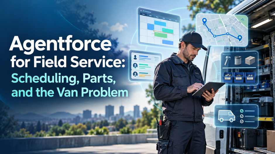 Agentforce for Field Service: Scheduling, Parts & Van Problem