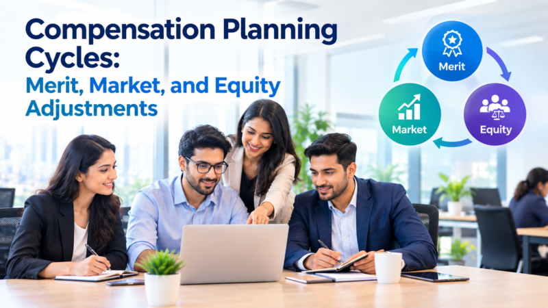 Compensation Planning Cycles: Merit, Market, and Equity Adjustments