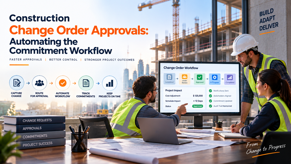 Construction Change Order Approvals: Workflow Guide