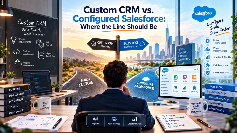Custom CRM vs Configured Salesforce: Key Differences