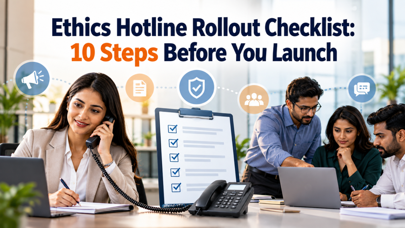 Ethics Hotline Rollout Checklist: 10 Steps Before Launch