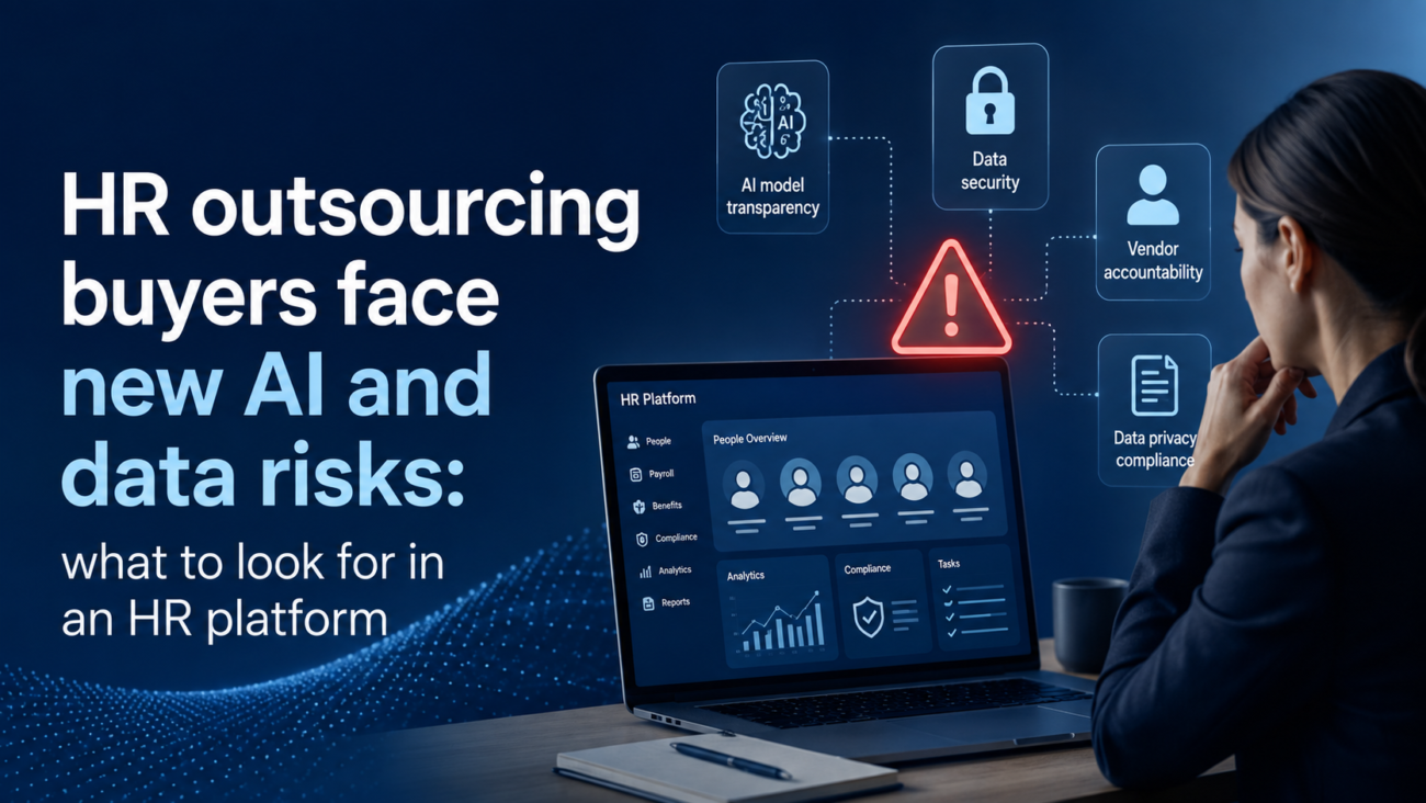 HR outsourcing buyers face new AI and data risks_ what to look for in an HR platform
