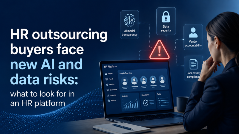 HR Outsourcing Buyers Face New AI and Data Risks: What to Look For in An HR Platform
