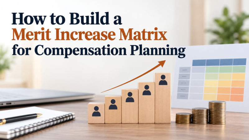 How to Build a Merit Increase Matrix for Compensation Planning