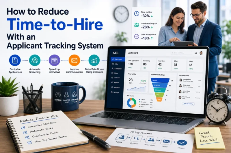 How to Reduce Time-to-Hire With an Applicant Tracking System