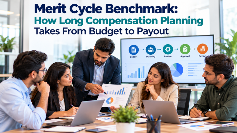 Merit Cycle Benchmark: How Long Compensation Planning Takes From Budget to Payout