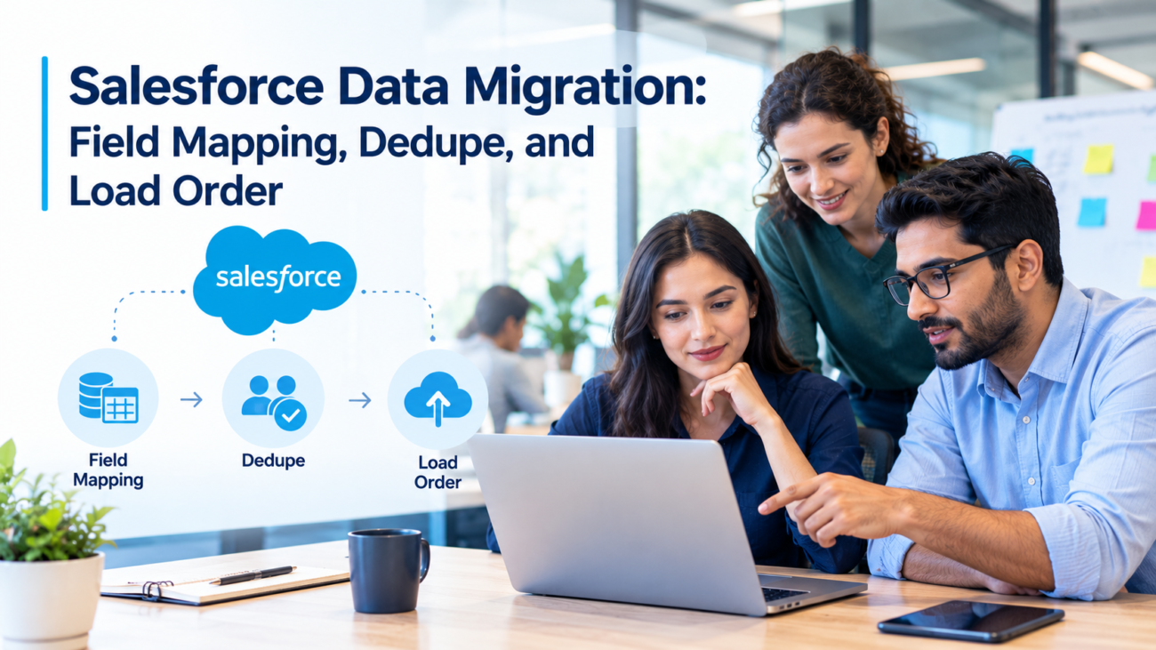 Salesforce Data Migration: Field Mapping, Dedupe, and Load Order