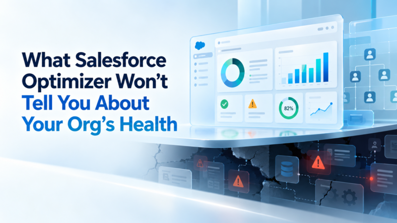 What Salesforce Optimizer Won’t Tell You About Your Org’s Health