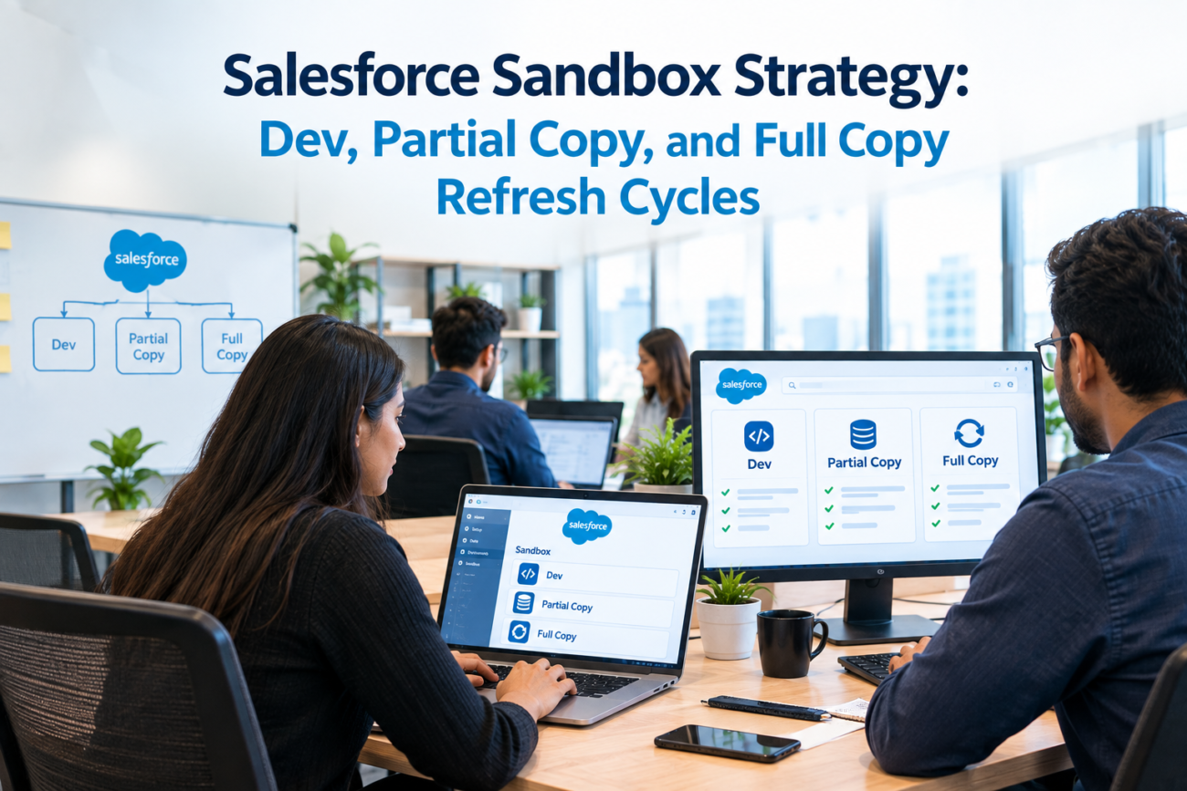 Salesforce Sandbox Strategy: Dev, Partial Copy & Full Copy