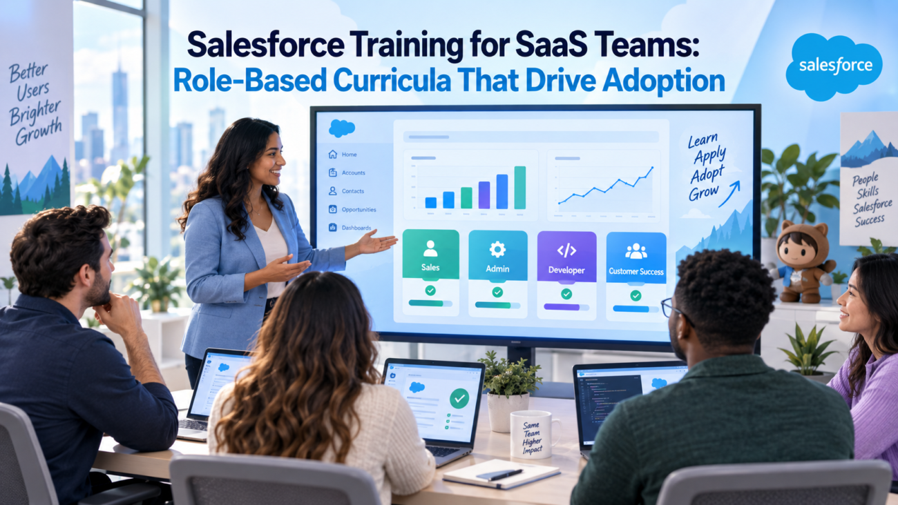 Salesforce training for SaaS teams