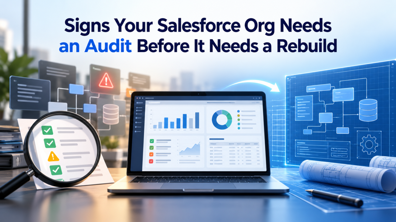 Signs Your Salesforce Org Needs an Audit Before It Needs a Rebuild