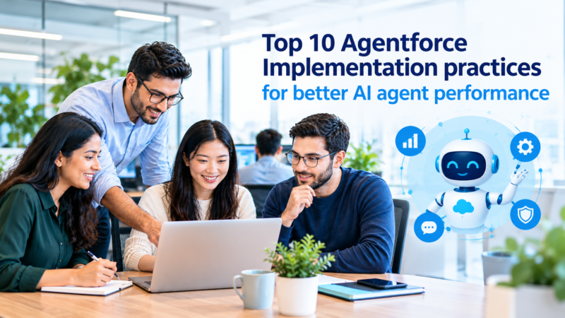 Top 10 Agentforce Implementation Practices for Better AI Agent Performance