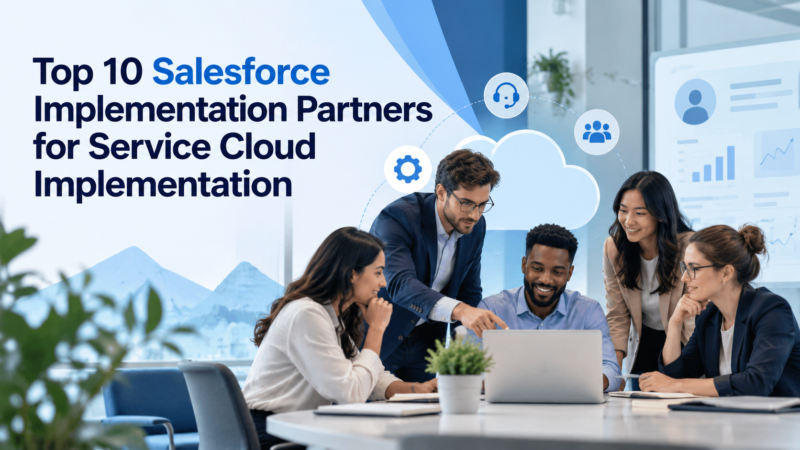 Top 10 Salesforce Implementation Partners for Service Cloud Implementation