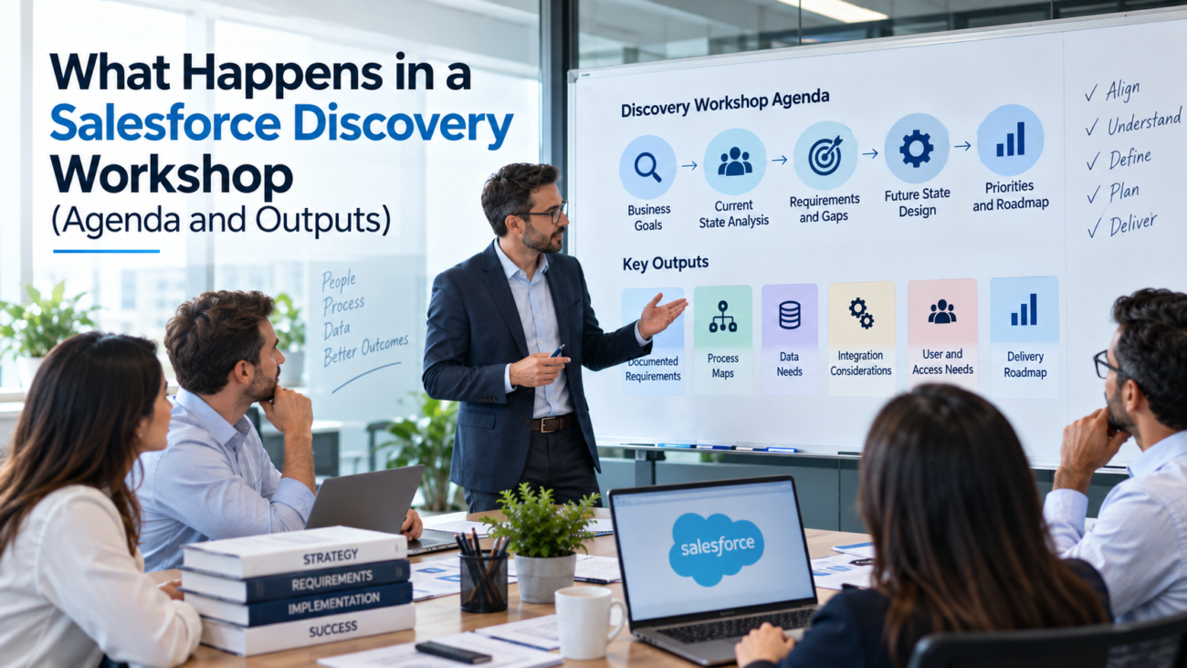 Salesforce Discovery Workshop: Agenda, Process and Outputs