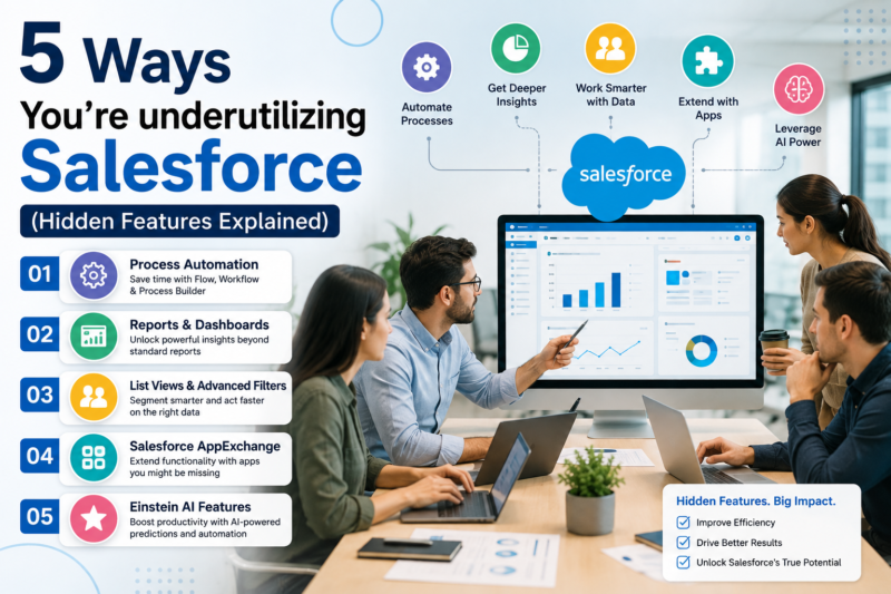 5 Ways You’re underutilizing Salesforce (Hidden Features Explained)