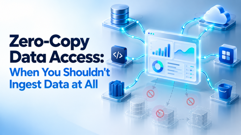 Zero-Copy Data Access: When You Shouldn’t Ingest Data at All