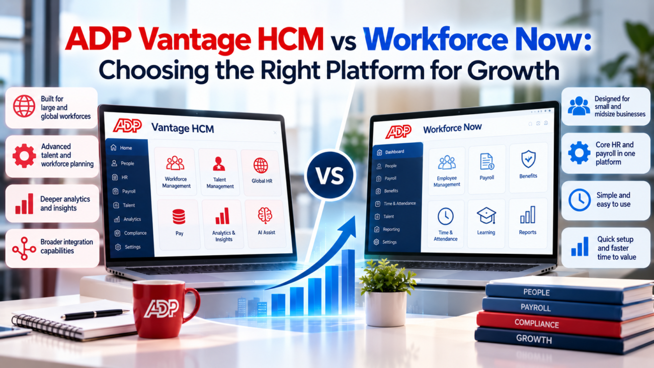 ADP Vantage HCM vs Workforce Now