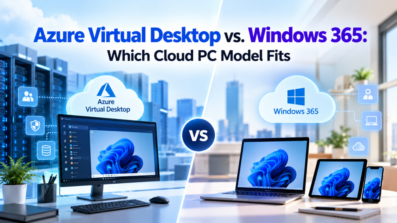 Azure Virtual Desktop vs. Windows 365