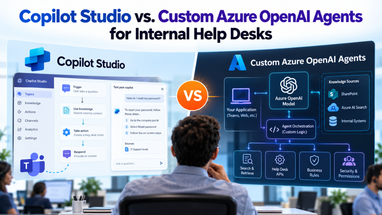 Copilot Studio vs Azure OpenAI