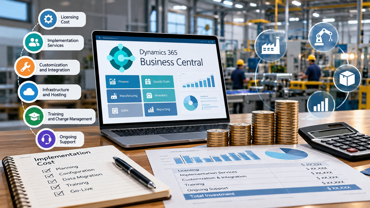 Dynamics 365 Business Central Implementation Cost