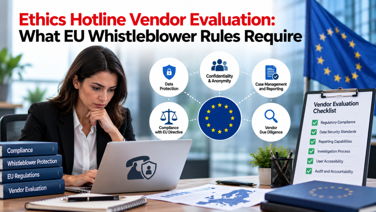Ethics Hotline Vendor Evaluation