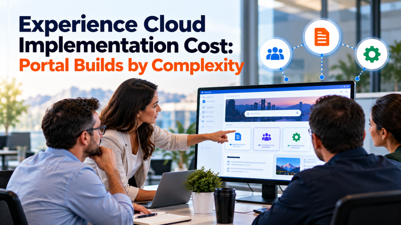 Experience Cloud Implementation Cost by Complexity