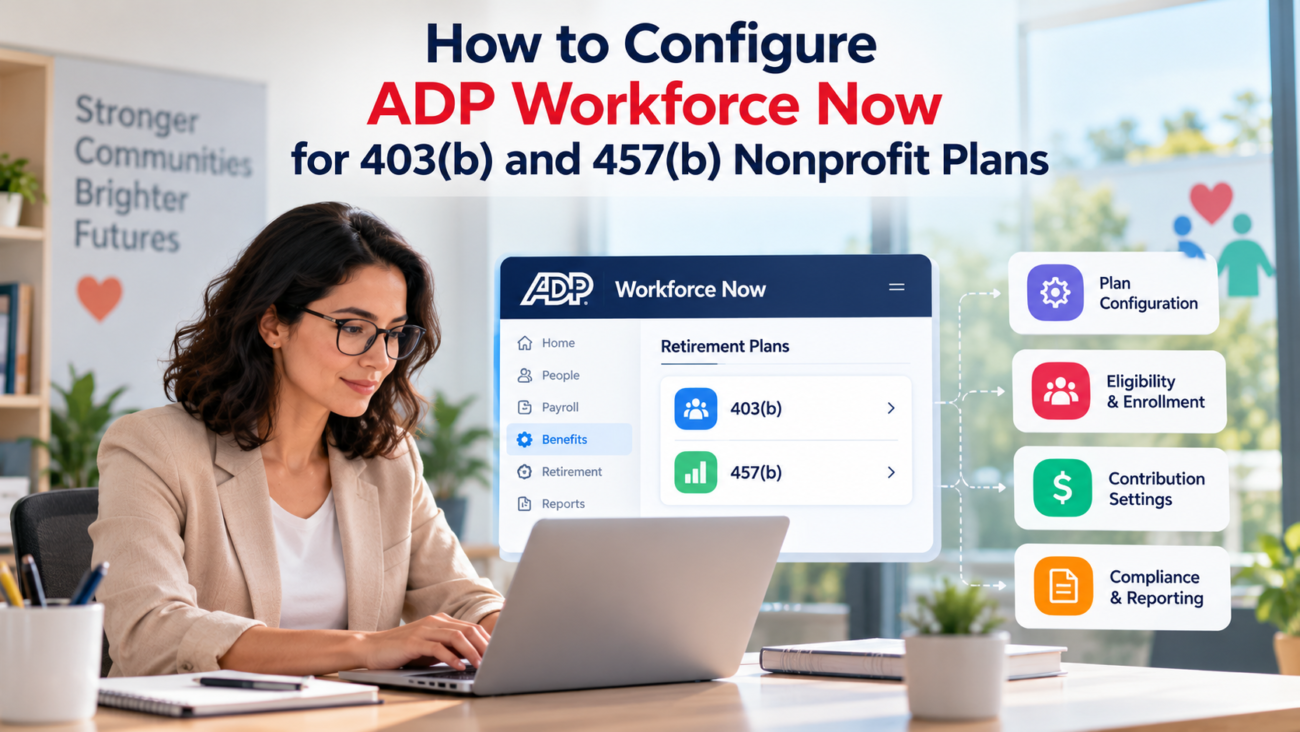 ADP Workforce Now Retirement Plan Setup