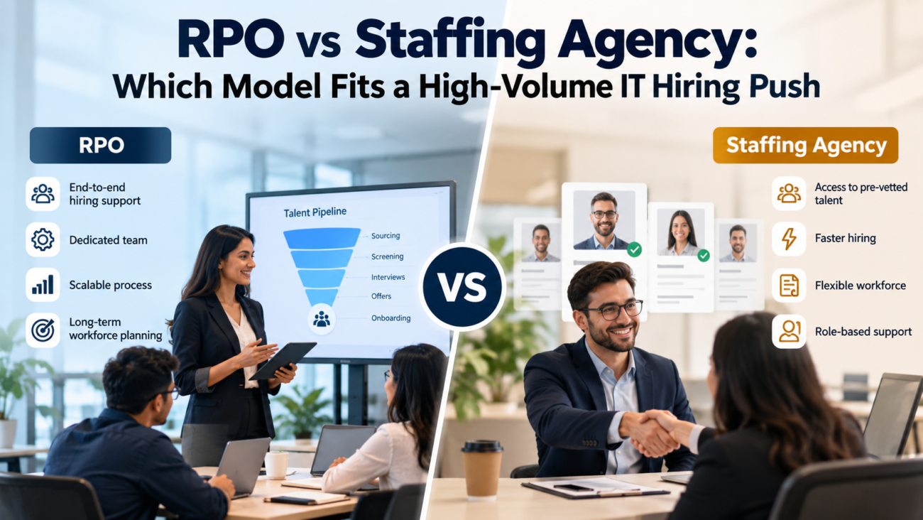 RPO vs staffing agency