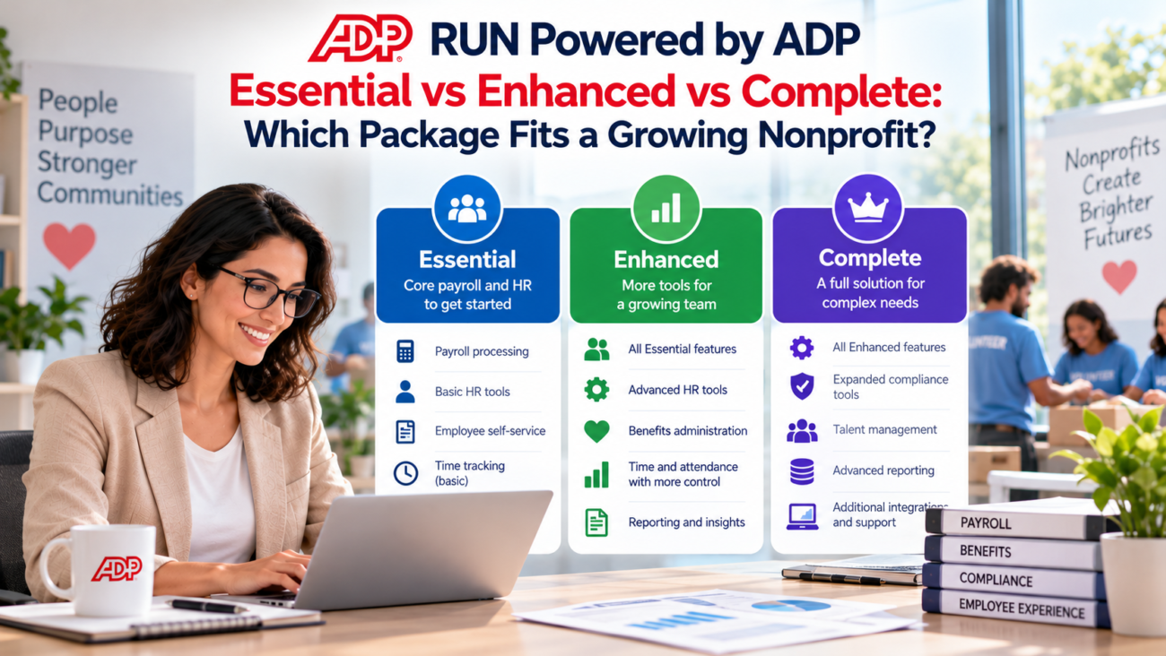 RUN Powered by ADP packages