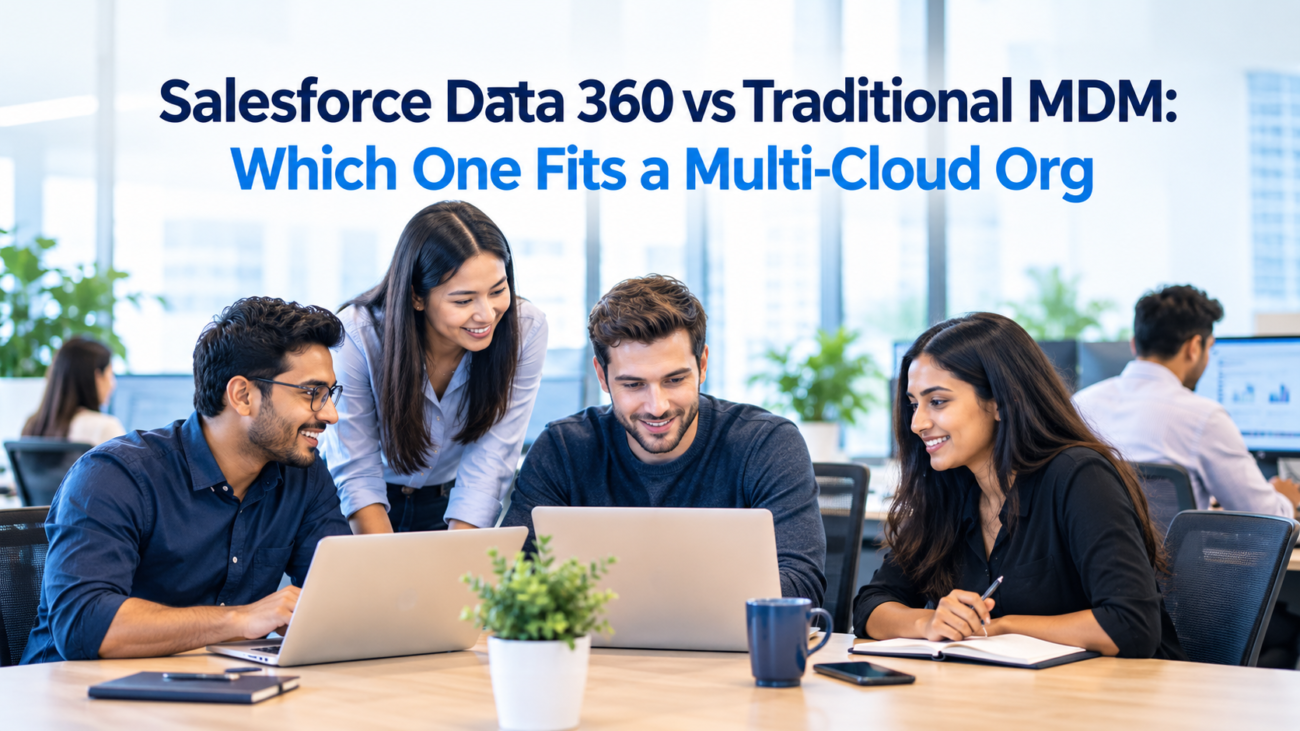 Salesforce Data 360 vs MDM for Multi-Cloud Orgs