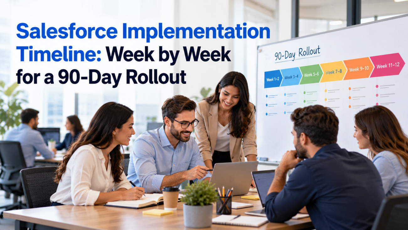 Salesforce Implementation Timeline: 90-Day Rollout