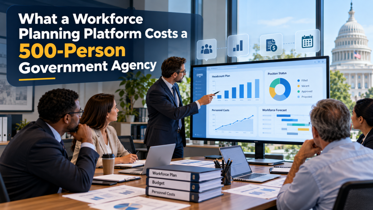 Workforce Planning Platform Cost for Government Agencies