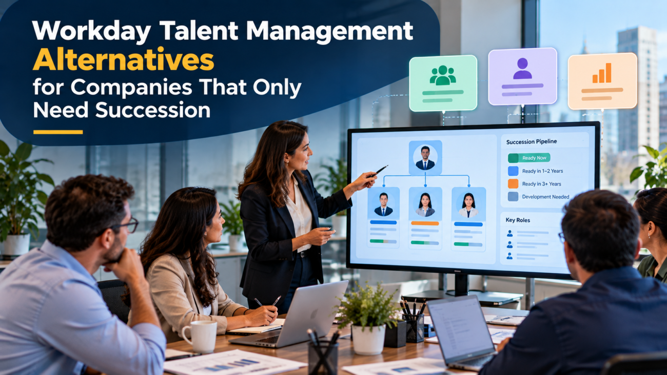 Workday Talent Management Alternatives for Succession